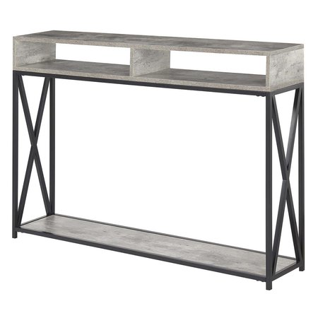 CONVENIENCE CONCEPTS Tucson Deluxe Console Table, Faux Birch - 2 Tier HI2539794